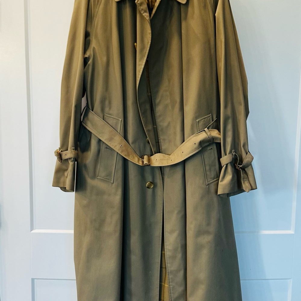 Burberry Tan Vintage trench coat